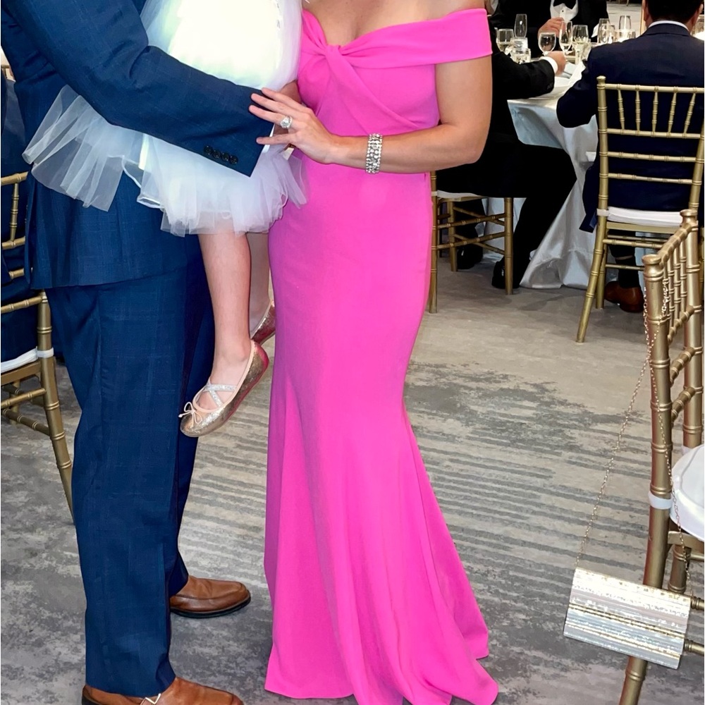 Jay Godfrey size 0 pink gown